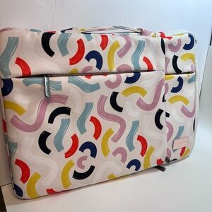 Deluxe padded neoprene Laptop Sleeve by Sanfan 14.5” length Abstract design